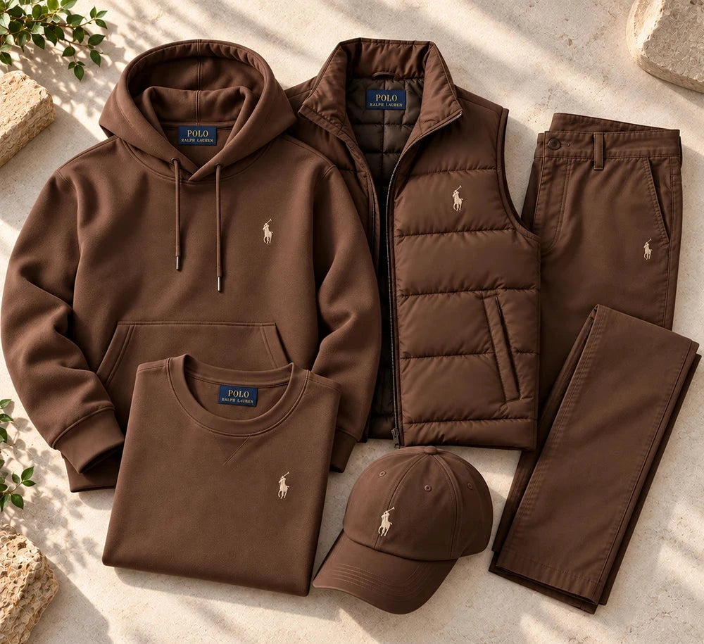 Classic Casual Five-Piece Outfit Set