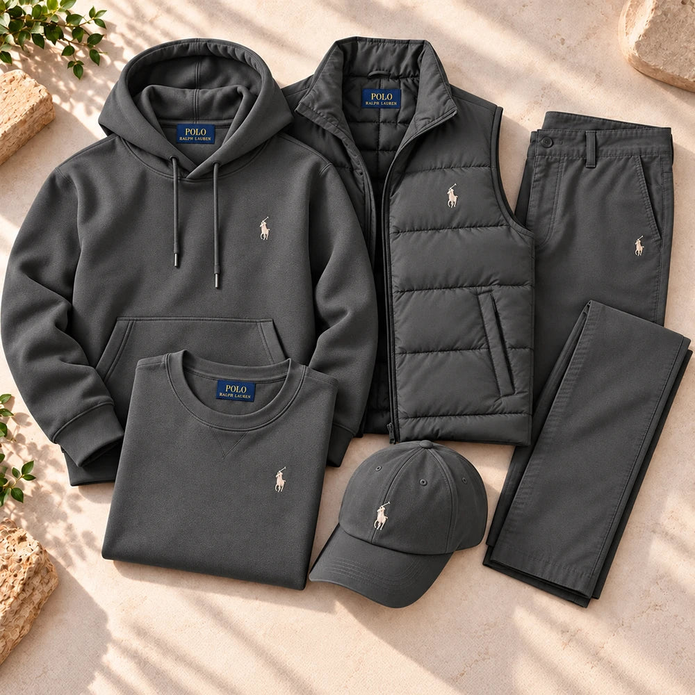 Classic Casual Five-Piece Outfit Set