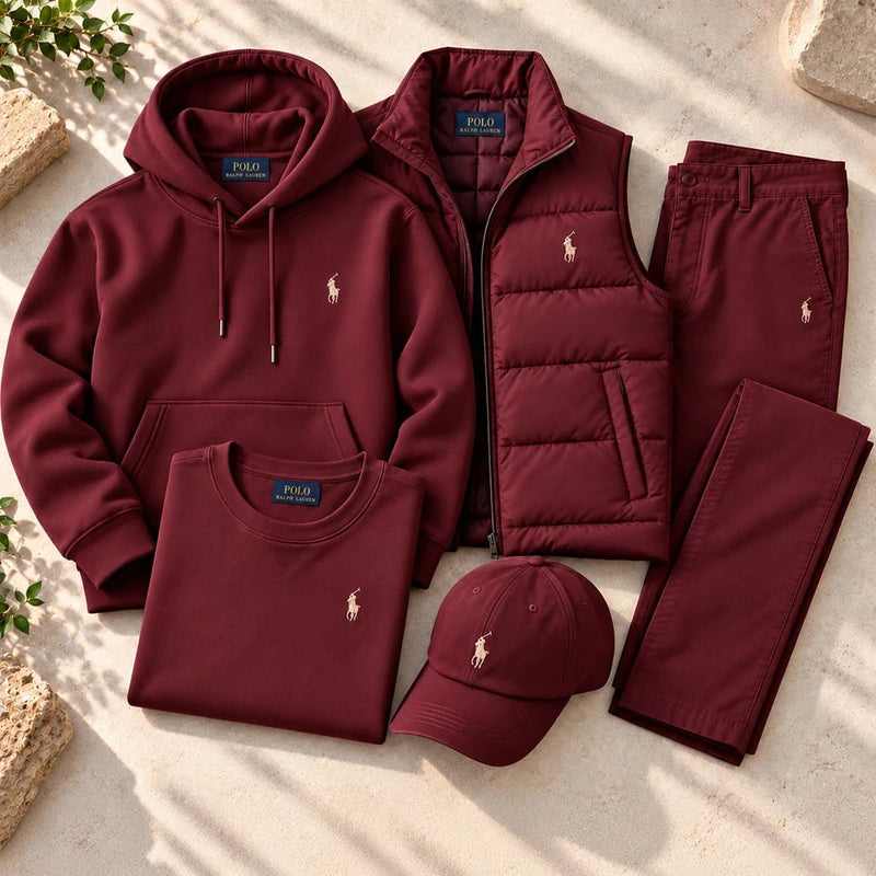 Classic Casual Five-Piece Outfit Set